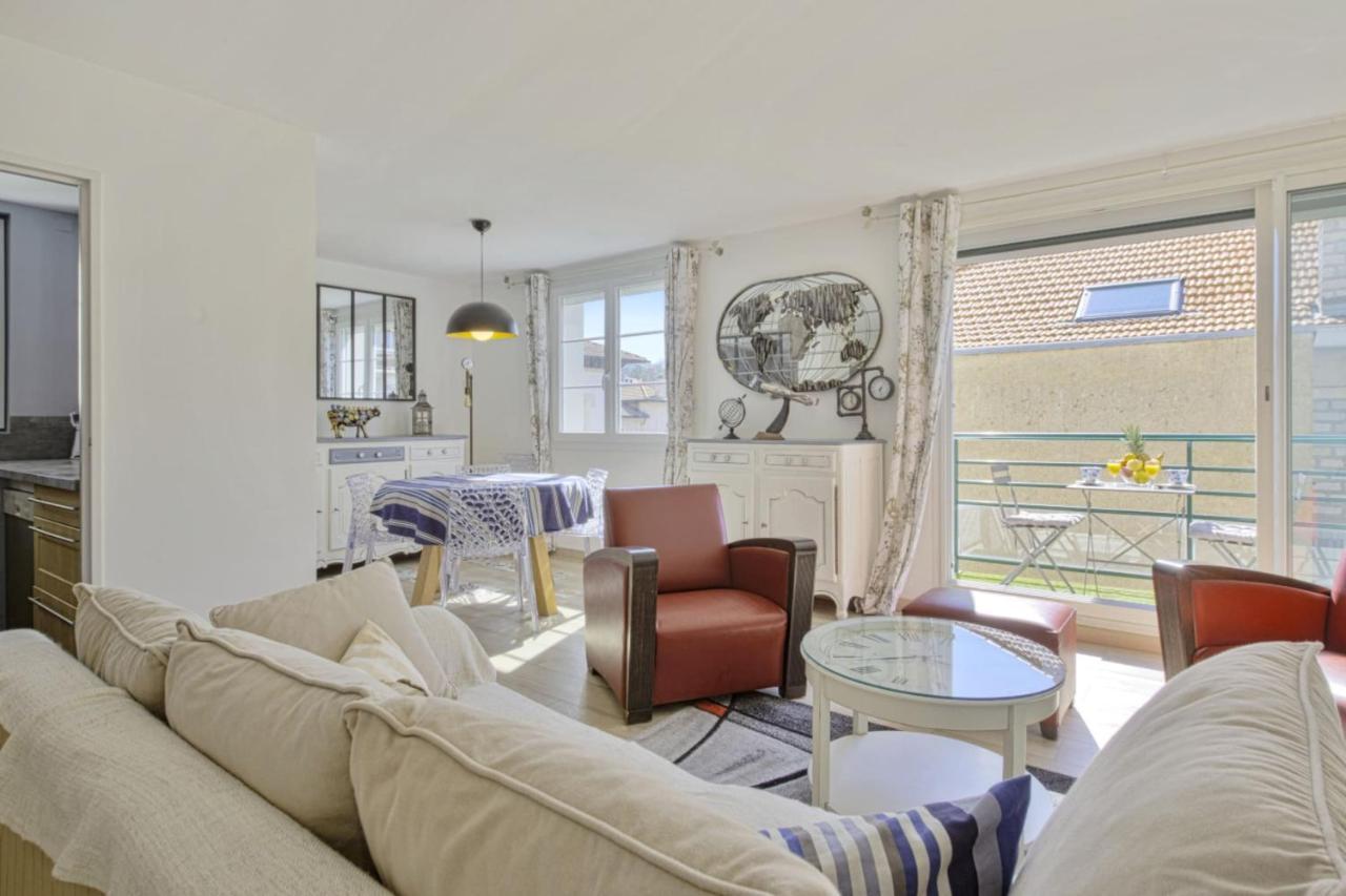 Appartement De La Grande Plage - Welkeys 比亚里茨 外观 照片